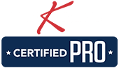 Deckorators certified pro logo.