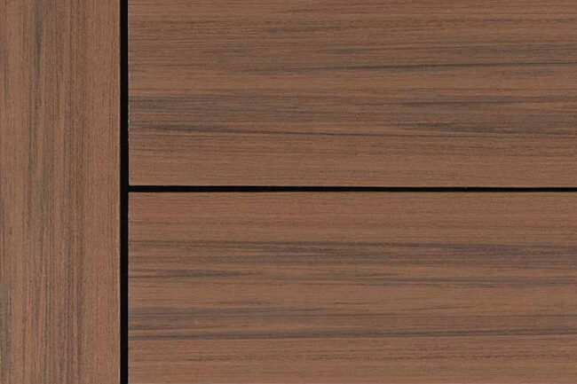 Deckorators Voyage decking in Mesa color.
