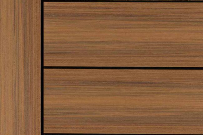 Deckorators Voyage decking in Sedona color.